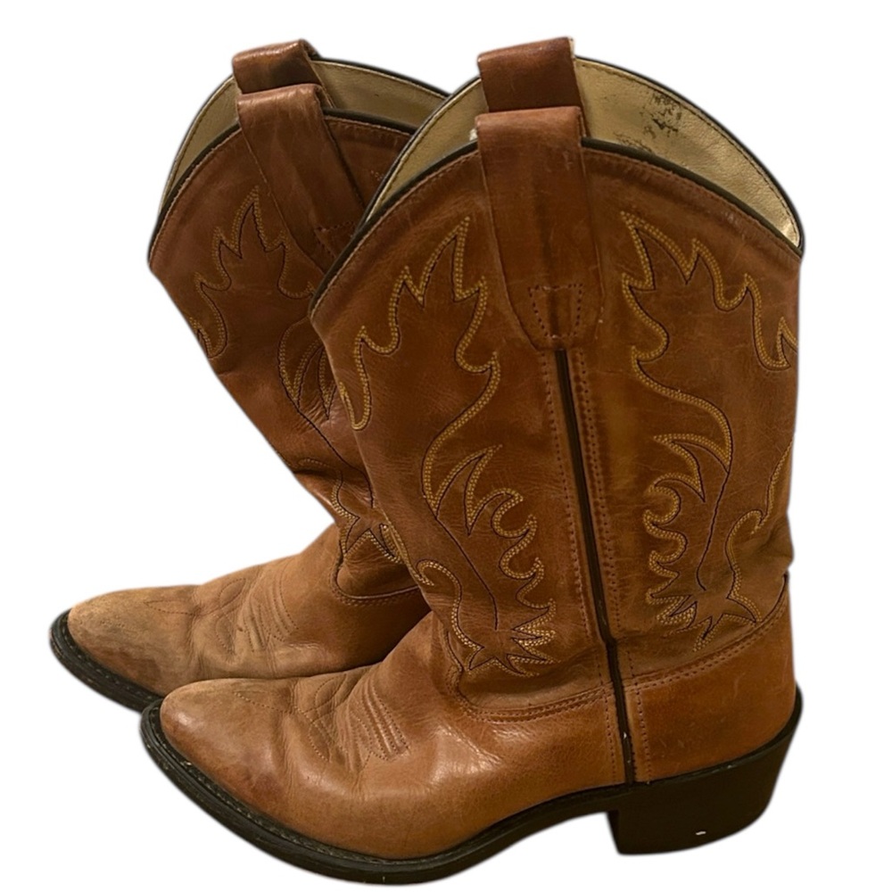 Old West Kids Boots CCY8129G Unisex-Child J Toe Western Boot Size 045